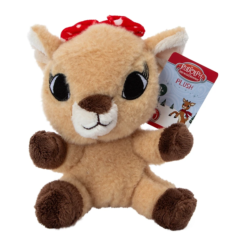 Rudolph Red Nosed Reindeer Plush 6in