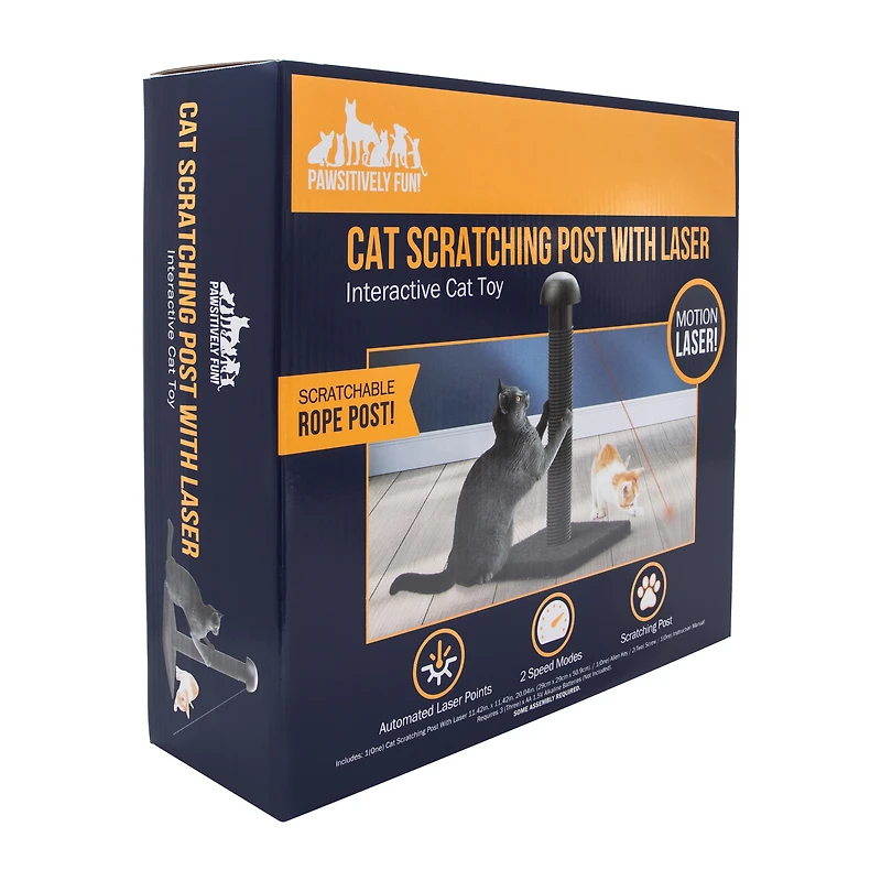 Cat Scratching Post With Laser