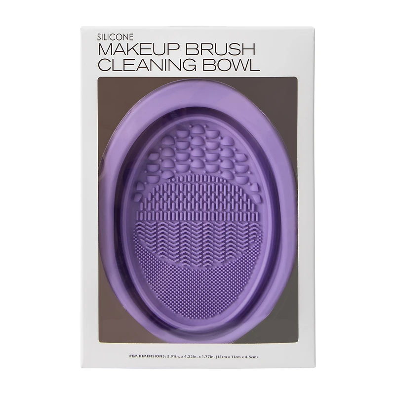 Silicone Makeup Brush Cleaning Bowl
