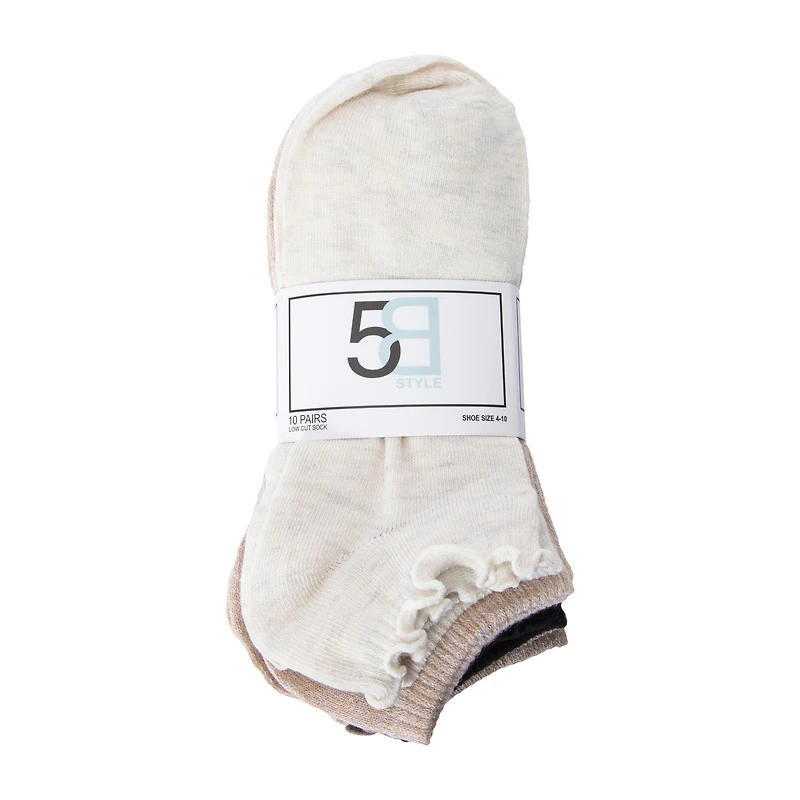 Girls Low Cut socks 10-Pack