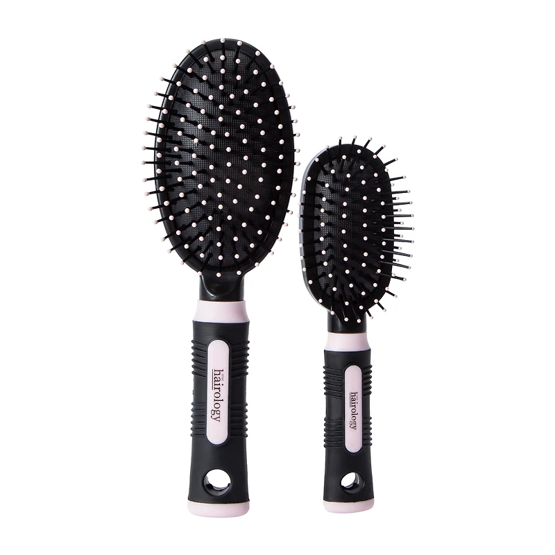 Oval Cushion Brush Set 2-Piece