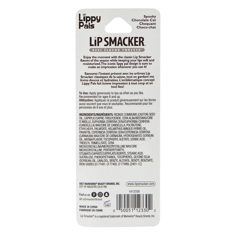 Lip Smacker® Lippy Pals Lip Balm 0.14oz - Spooky Chocolate Cat