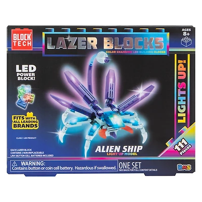 block tech® lazer blocks LED building kit