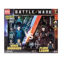 Block Tech® Battle Wars 10 Minifigures & Accessories Set