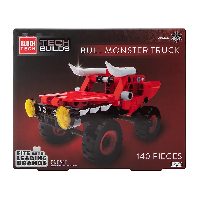 Block Tech® Chrome Bricks Construction Set