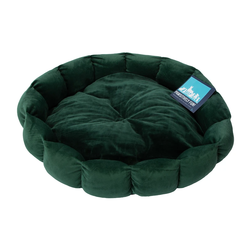 Tufted Round Pet Bed