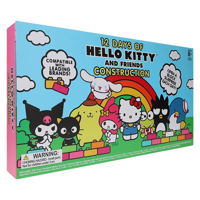 Hello Kitty and Friends® 12 Days Of Construction Advent Calendar