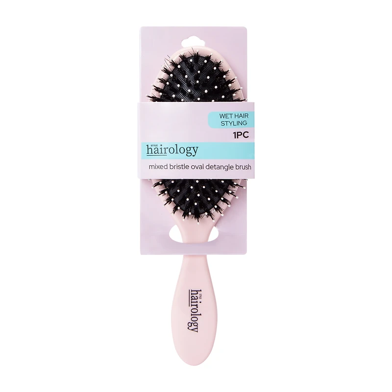 Mixed Bristle Oval Detangle Brush