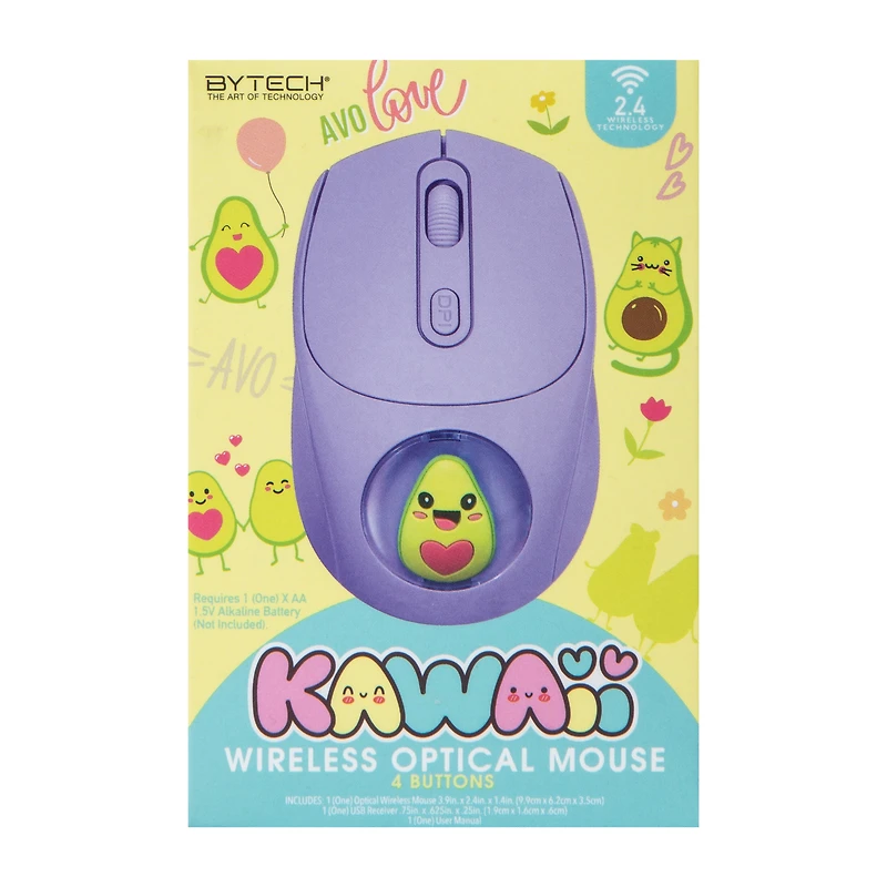 Kawaii Wireless Optical Mouse