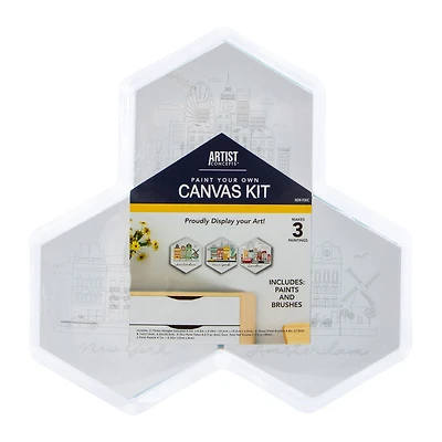 Artist Concepts Preprinted Canvas Paint Kit