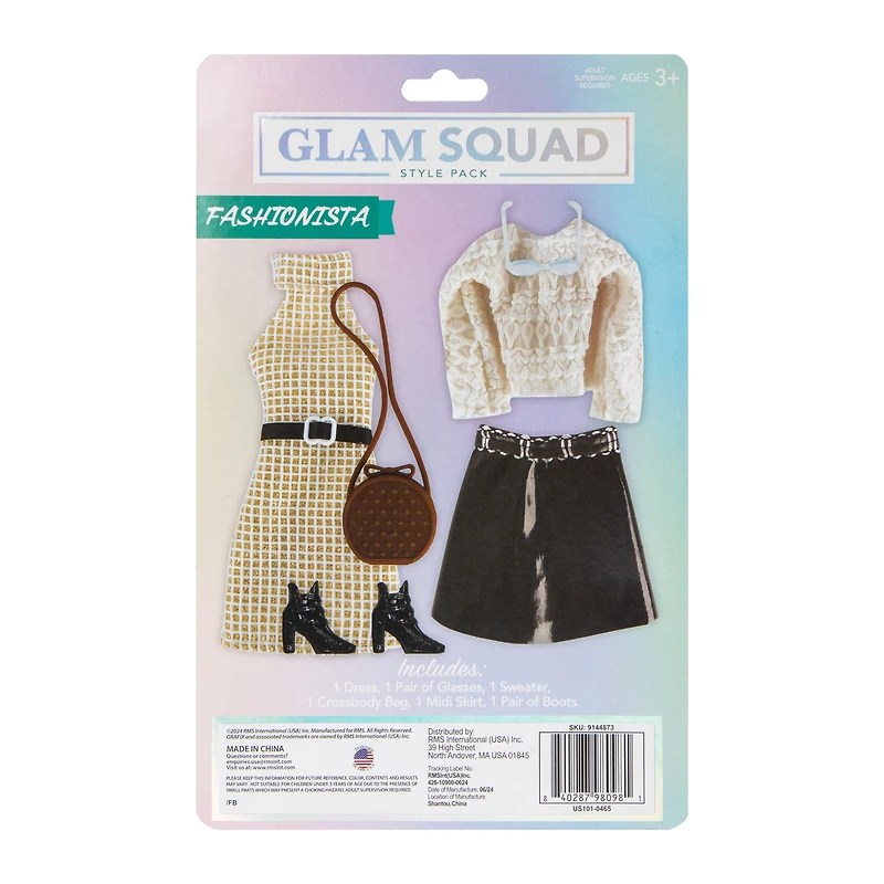 Glam Squad Dolls Style Pack Clothes