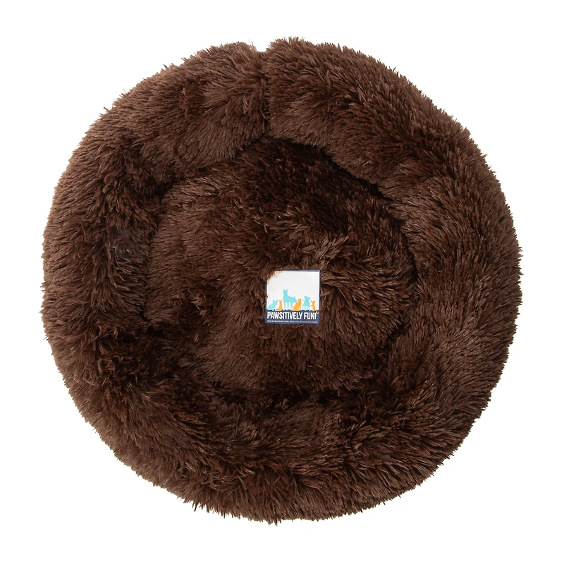 Fluffy Round Pet Bed