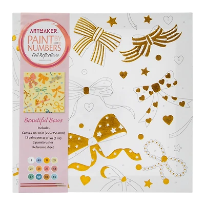 Art Maker™ Paint By Numbers Foil Reflections Kit 10in x
