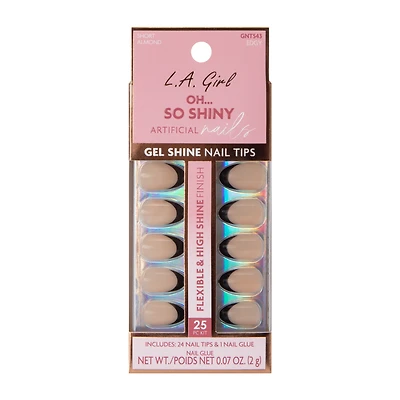 Oh... So Shiny Artificial Nails Edgy Kit 25-Pcs