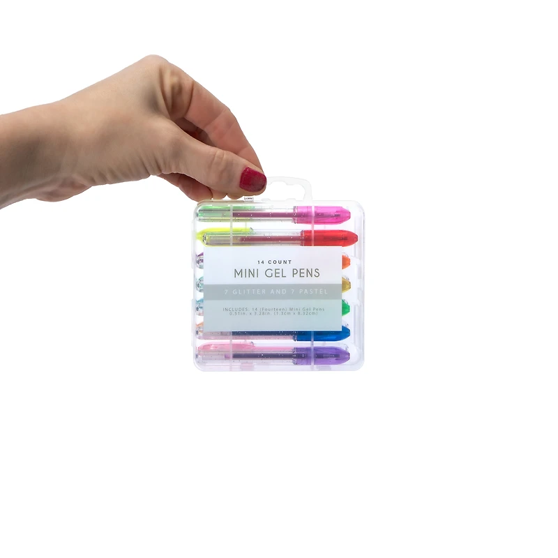 Mini Gel Pens 14-Count