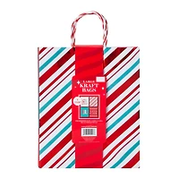 Large Kraft Gift Bag 4-count
