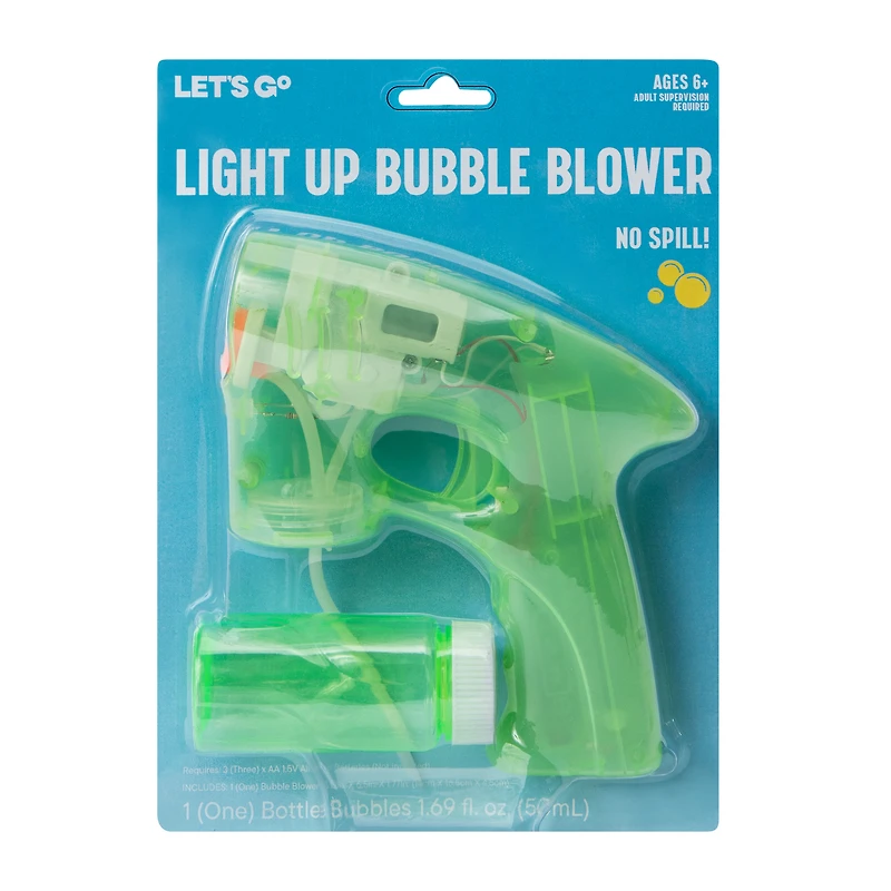 Light Up Bubble Blower