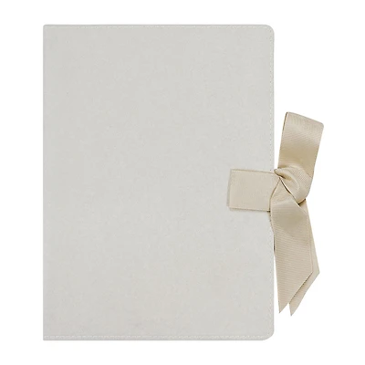 Velvet Journal With Bow