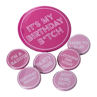 Birthday Button Set 7-Count