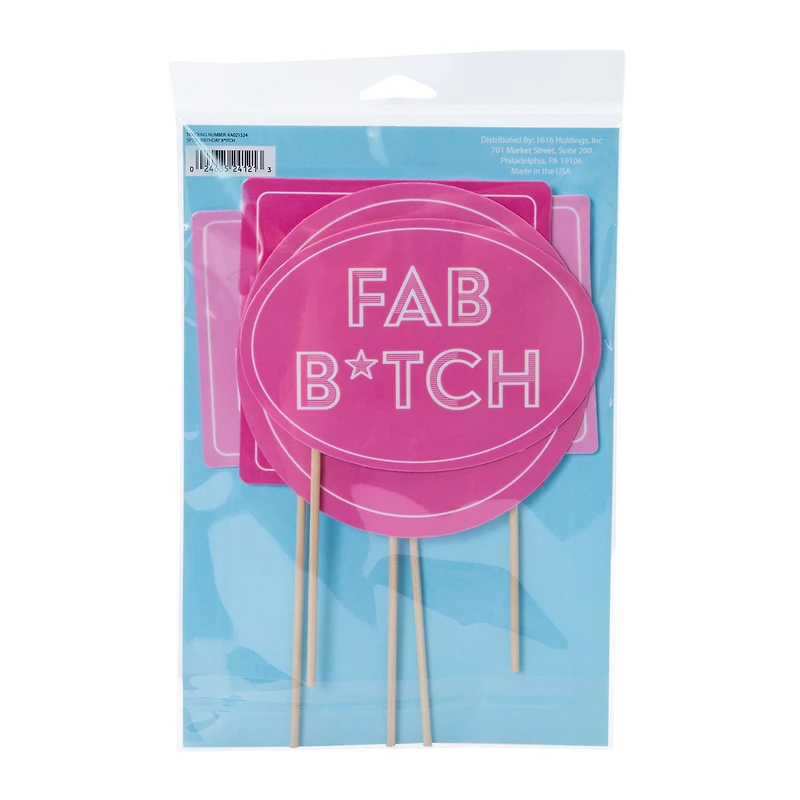 Birthday Photo Prop Signs 5-Pack