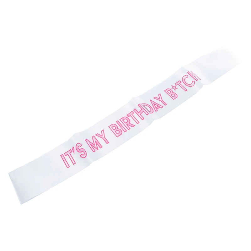 Funny Birthday Sash