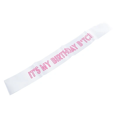 Funny Birthday Sash