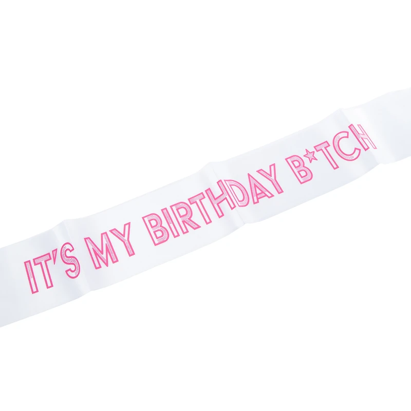 Funny Birthday Sash