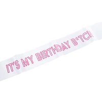 Funny Birthday Sash