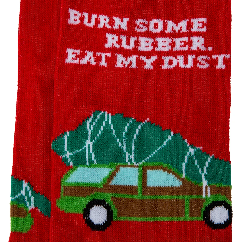 National Lampoon's Christmas Vacation Mens Crew Socks 2-Pack