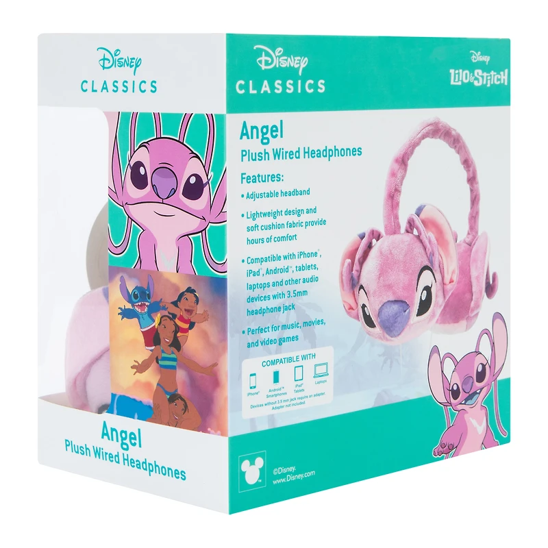 Disney Classics Angel Plush Wired Headphones