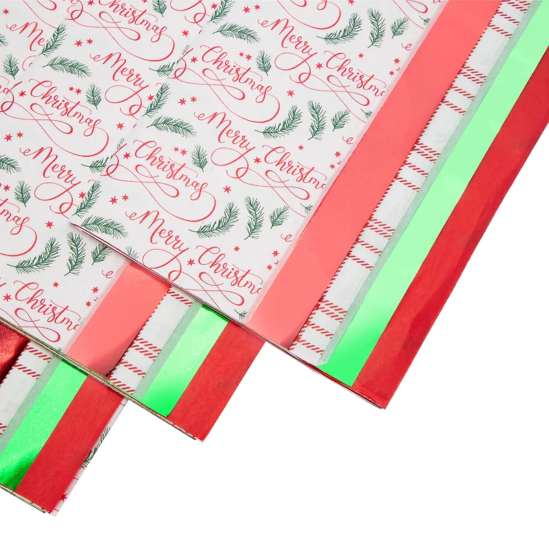 Multi Deisgn Gift Wrap Tissue 100-Count