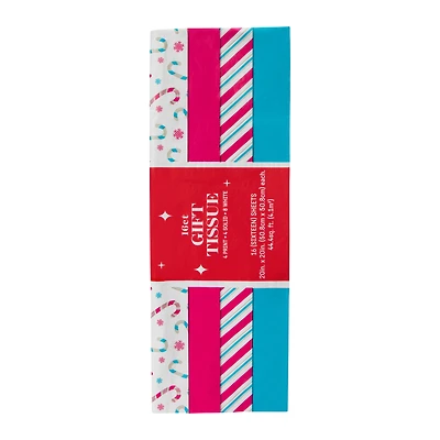 Assorted Gift Holiday Tissue Paper 16-Count