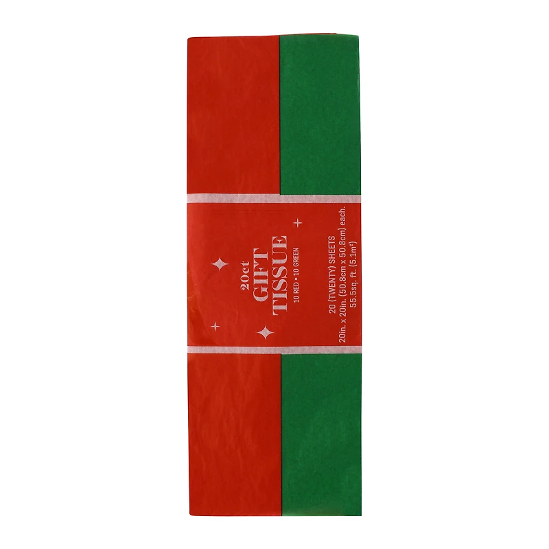 Holiday Gift Tissue 20-count