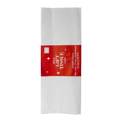 White Gift Tissue 40-Count