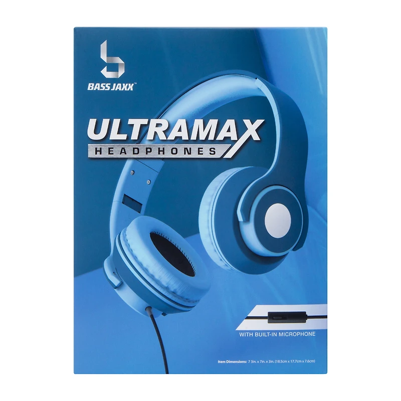 Ultramax Wired Headphones With Mic