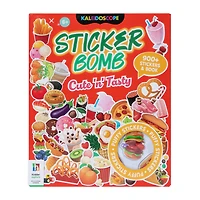 Sticker Bomb Cute & Tasty Puffy Stickers Book