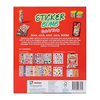 Sticker Bomb Cute & Tasty Puffy Stickers Book