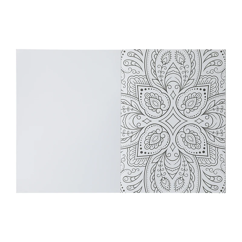 Kaleidoscope Coloring Pattern Scapes Poster Art Book