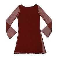 Juniors Mesh Dress