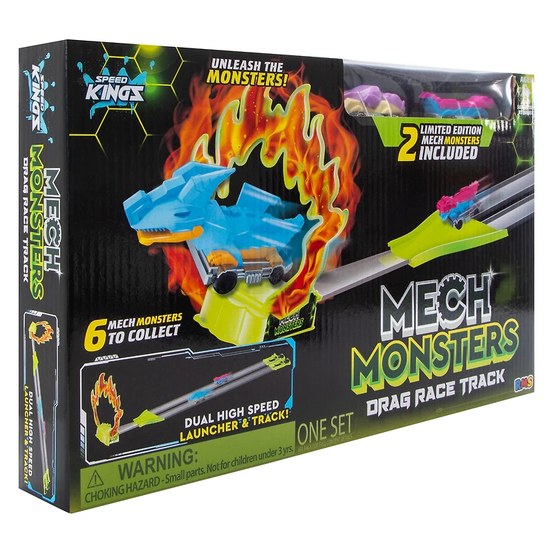 Mech Monsters Drag Race Track Set (Styles May Vary)
