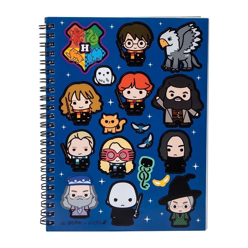 yoobi® x harry potter™ college ruled journal 6in 8in