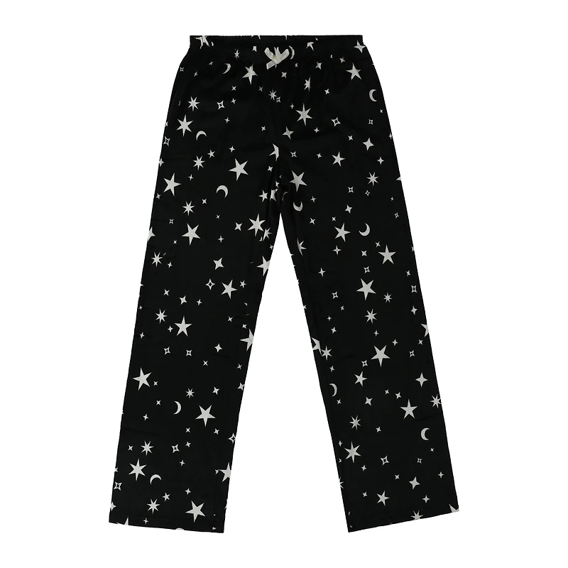 Printed Plush Lounge Pants