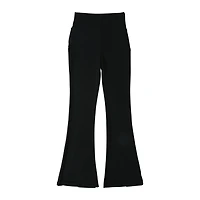 Cotton Blend Flare Pants