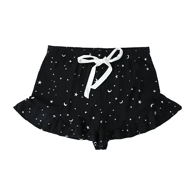 Girls Ruffle Pajama Shorts