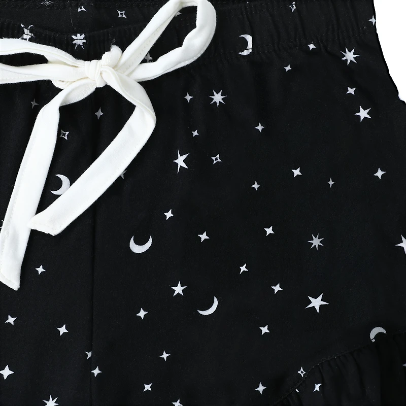 Girls Ruffle Pajama Shorts