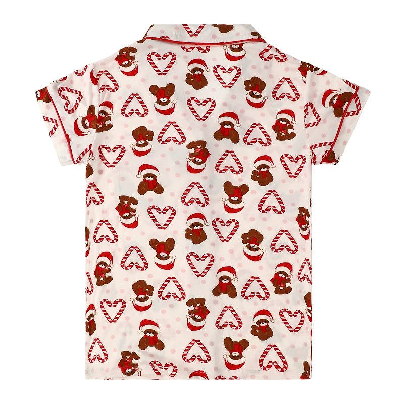 Short-Sleeve Christmas PJ Shirt