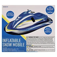 Inflatable Snow Mobile 58in x 28in
