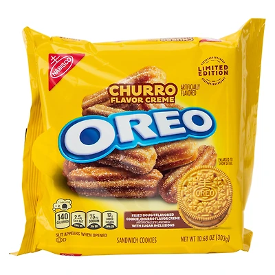 Oreo® Churro Flavored Creme Sandwich Cookies Family Size