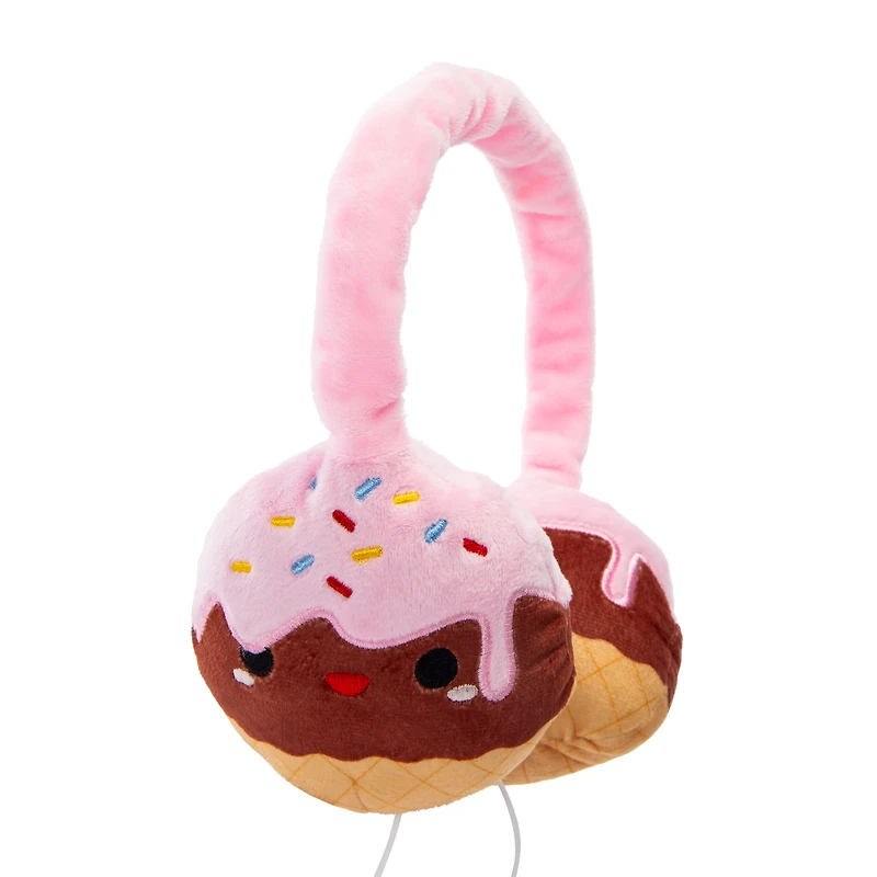 Fluffy Cuties Plush Wired Headphones