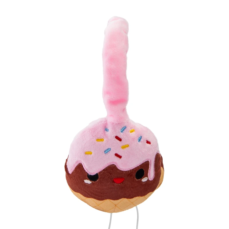 Fluffy Cuties Plush Wired Headphones
